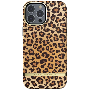 Richmond & Finch Freedom iPhone 13 Pro Cover - Luipaard