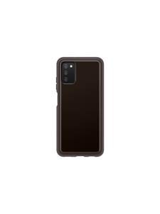 Samsung Galaxy A03s Soft Clear Cover EF-QA038TBEGEU - Zwart