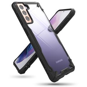 Ringke Fusion Backcase hoesje Samsung S21 Plus Zwart