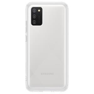 Samsung Galaxy A02s Soft Clear Cover EF-QA026TTEGEU - Wit