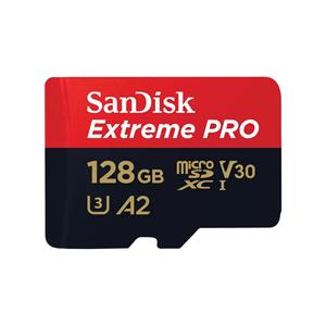 SanDisk Extreme Pro MicroSDXC 128 GB + SD Adapter