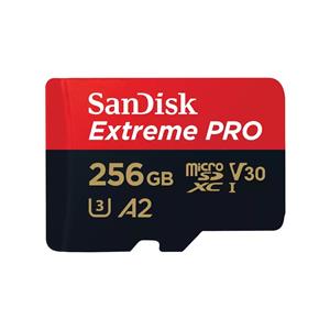 SanDisk Geheugenkaart Extreme Pro MicroSDXC 256GB met SD Adapter
