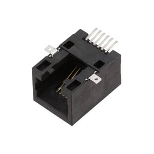 Encitech RJJU-66-141-E3H-008 3253-0006-02 Bus, inbouw horizontaal Aantal polen 6P6C 1 stuk(s)
