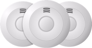 Elro Blue Line Cbfs58r Koppelbare Rookmelder 3-pack (10 Jaar)