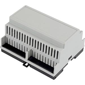 hammondelectronics Hammond Electronics DIN-rail-behuizing 90 x 105 x 58 Polycarbonaat Lichtgrijs 1 stuk(s)