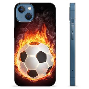 iPhone 13 TPU Case - Voetbal Vlam