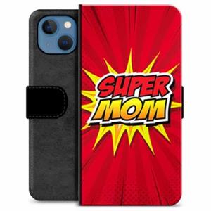 iPhone 13 Premium Portemonnee Hoesje - Super Mama