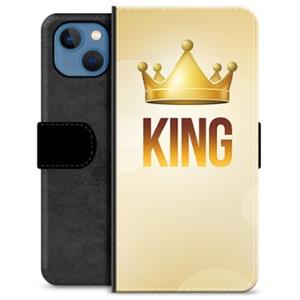 iPhone 13 Premium Portemonnee Hoesje - Koning