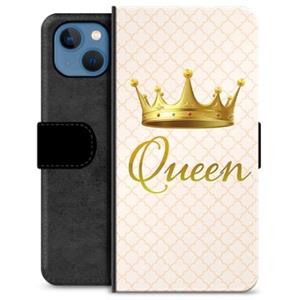 iPhone 13 Premium Portemonnee Hoesje - Koningin
