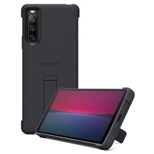 Sony Xperia 10 IV Style Cover met Standaard XQZ-CBCCB - Zwart