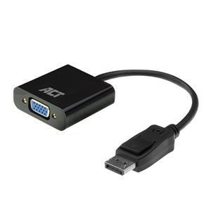 ACT DisplayPort naar VGA female adapter