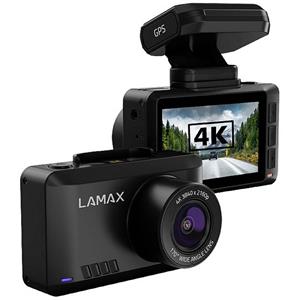 Lamax T10 Dashcam mit GPS Blickwinkel horizontal max.=170° Datenanzeige im Video, G-Sensor, WDR, Sc