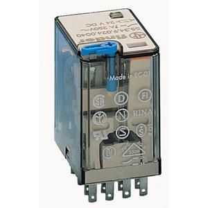 Finder 55.34.9.110.0000 Steekrelais 110 V/DC 7 A 4x wisselcontact 10 stuk(s)