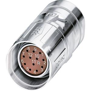phoenixcontact Phoenix Contact M23 Feedbacksteckverbinder mit SPEEDCON CA-12F1N8A8503S Silber Inhalt: 1St.