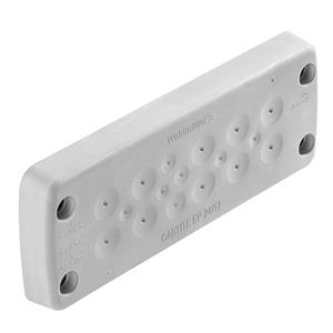 Weidmüller CABTITE EP 24/17 GY Kabeldurchführungsplatte Thermoplast Grau 10St.