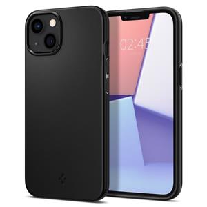 Spigen Thin Fit iPhone 13 Hybrid Case - Zwart