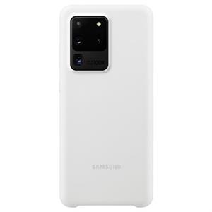 Silicone Cover EF-PG988 für Galaxy S20 Ultra 5G (White)