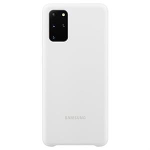 Samsung Silicone Cover für Galaxy S20+ weiß