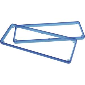 hammondelectronics Hammond Electronics 1455UBTBU Blende ABS Blau (transparent) (L x B x H) 196 x 71 x 11.60mm 2St.