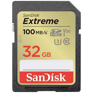 SanDisk Extreme SDXC-Karte 32GB Class 10 UHS-I stoßsicher, Wasserdicht