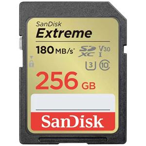 SanDisk Extreme SDXC 256GB UHS-I C10 U3 V30