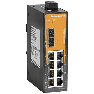 Weidmüller IE-SW-EL10-8GT-2GESFP Industrial Ethernet Switch 10 / 100 / 1000MBit/s