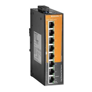 Weidmüller IE-SW-EL08-8POE Industrial Ethernet Switch 10 / 100MBit/s PoE-Funktion