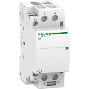 Schneider Acti9 Installationsschütz iCT - 2 polig - 2 NO - 40 A - 220..240 V AC SC A9C20842