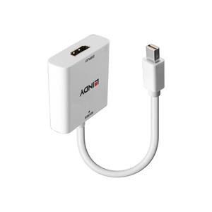 LINDY Anschlusskabel Mini DisplayPort Stecker, HDMI-A Buchse 18cm 38319 HDMI-Kabel