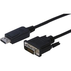 Assmann ASSMANN DisplayPort Adapterkabel DP - DVI 5.0m DP 1.1a sw.