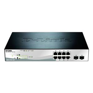 D-Link D-Link DGS-1210-10P 10-Port Layer2 PoE Gigabit Smart Managed