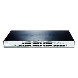 D-Link D-Link DGS-1510-28XMP 28-Port Smart Mgd. PoE+ Gigabit Switch