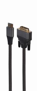 cablexpert HDMI naar DVI-kabel 1.8 meter 'Premium Series'