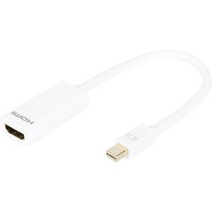 DIGITUS Adapterkabel, DisplayPort Mini - HDMI Typ A, 0,15 m