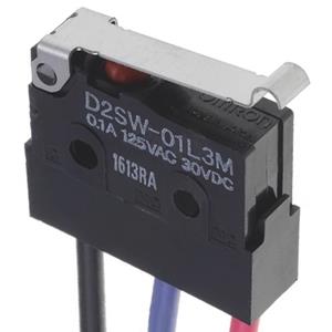 Omron Microschakelaar 30 V/DC 0.1 A 1x aan/(aan) 1 stuk(s) Bag