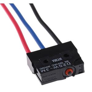 Omron Microschakelaar 125 V/AC 3 A 1x aan/(aan) 1 stuk(s) Bag