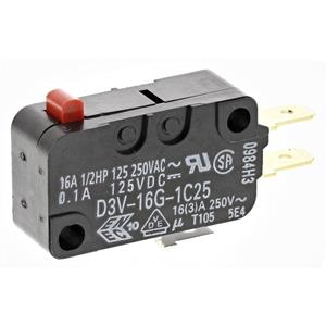 Omron Microschakelaar 250 V/AC 16 A 1x aan/(aan) 1 stuk(s) Bag