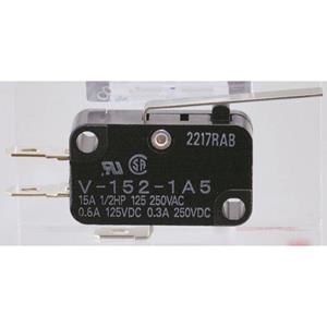 Omron Microschakelaar 250 V/DC 10 A 1x aan/(aan) 1 stuk(s) Bag