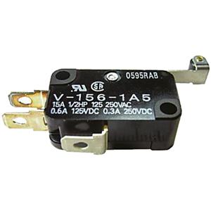 Omron Microschakelaar 250 V/DC 15 A 1x aan/(aan) 1 stuk(s) Bag