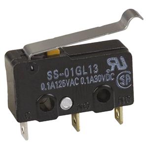Omron Microschakelaar 30 V/DC 0.1 A 1x aan/(aan) 1 stuk(s) Bag