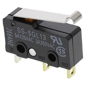 Omron SS-5GL13 Microschakelaar 14 V/DC 5 A 1x aan/(aan) 1 stuk(s) Bag