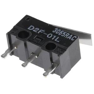Omron Microschakelaar 30 V/DC 0.1 A 1x aan/(aan) 1 stuk(s) Bag