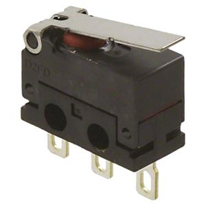 Omron D2FD-01L1-1H Microschakelaar 30 V/DC 0.1 A 1x aan/(aan) 1 stuk(s) Bag