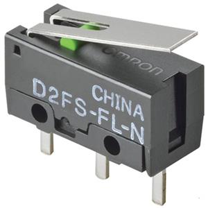 Omron Microschakelaar 6 V/DC 0.1 A 1x uit/(aan) 1 stuk(s) Bag