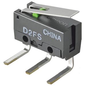 Omron Microschakelaar 6 V/DC 0.1 A 1x uit/(aan) 1 stuk(s) Bag