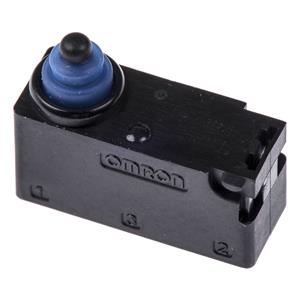 Omron Microschakelaar 12 V/DC 2 A 1x aan/(aan) 1 stuk(s) Bag