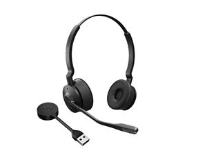 Jabra Engage 55 Headset, Stereo, Kabellos, USB-A, Niedriger Energieverbrauch, EMEA/APAC, DECT [UC Zertifiziert]