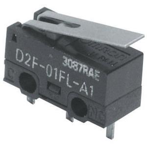 Omron Microschakelaar 30 V/DC 0.1 A 1x aan/(aan) 1 stuk(s) Bag
