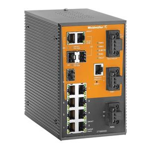 Weidmüller IE-SW-SL10M-7TX-3GC-LV Industrial Ethernet Switch 10 / 100 / 1000MBit/s