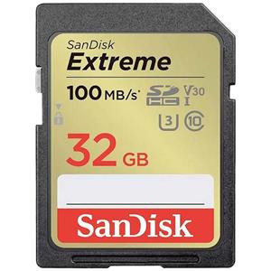 SanDisk Extreme PLUS SDXC-Karte 32GB UHS-Class 3stoßsicher, Wasserdicht